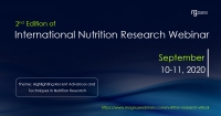 2nd Edition of International Nutrition Research Webinar