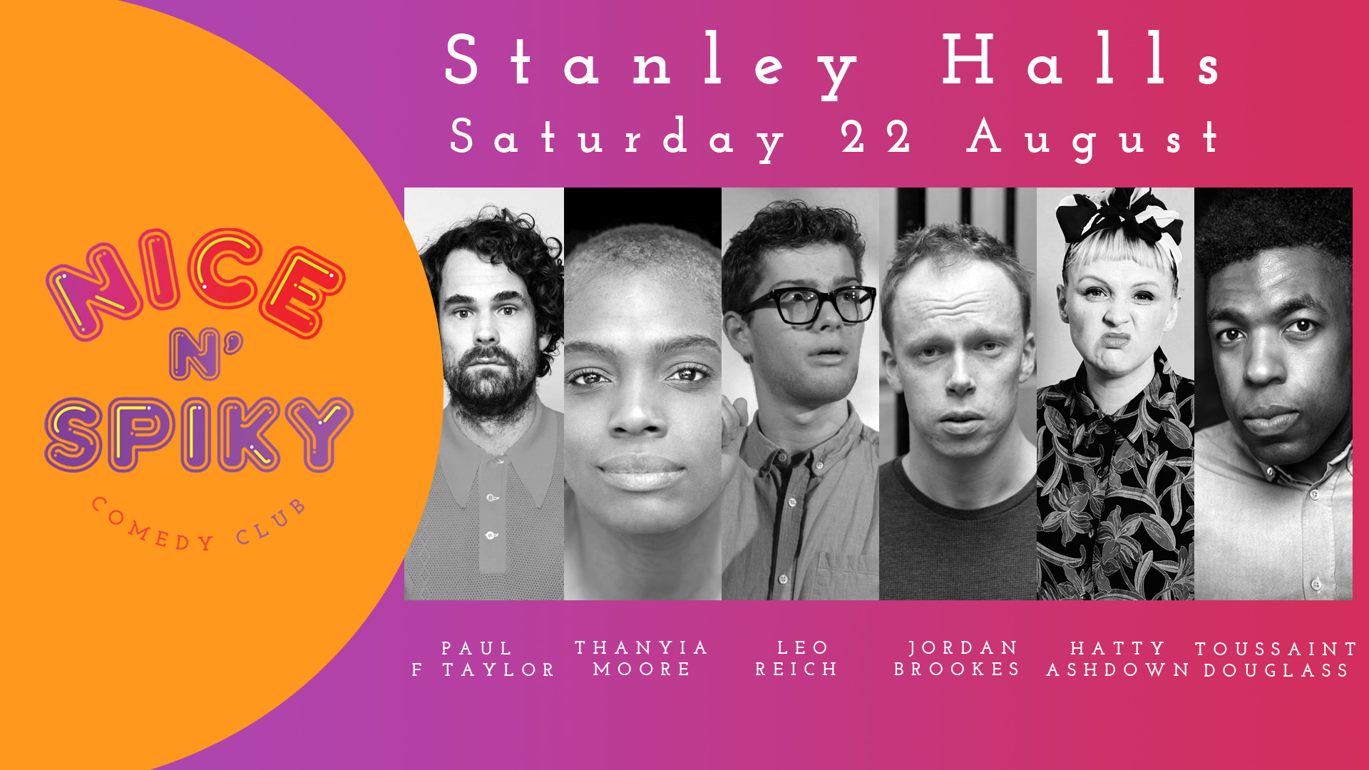 Stanley Halls Nice N' Spiky Comedy, London, England, United Kingdom