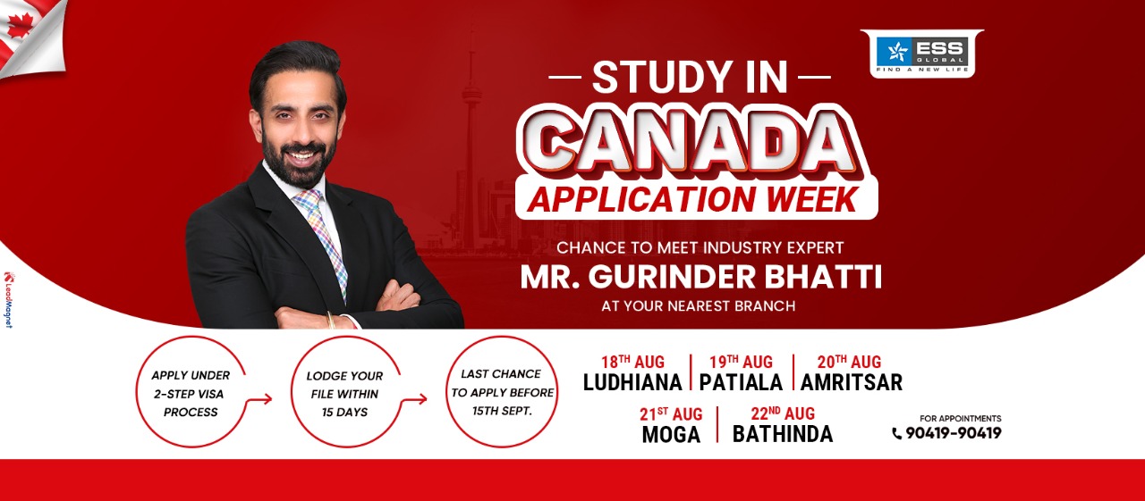CANADA Application Week In Patiala, Patiala, Punjab, India