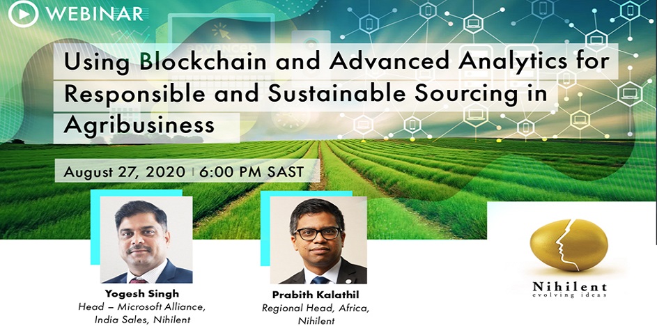 Using Blockchain and Advanced Analytics for Responsible and Sustainable Sourcing in Agribusiness, Pune, Maharashtra, India