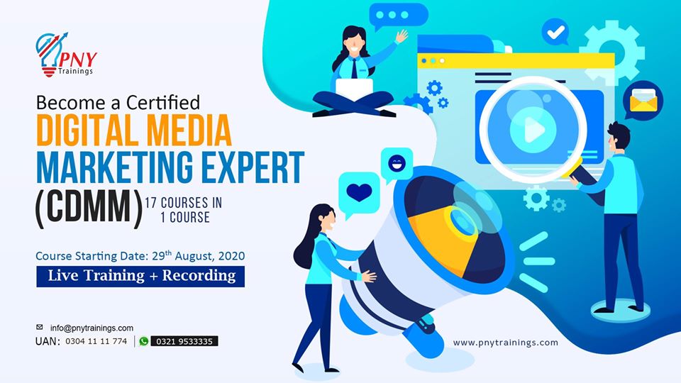 Become a Certified Digital Media Marketing Expert, Lahore, Punjab, Pakistan