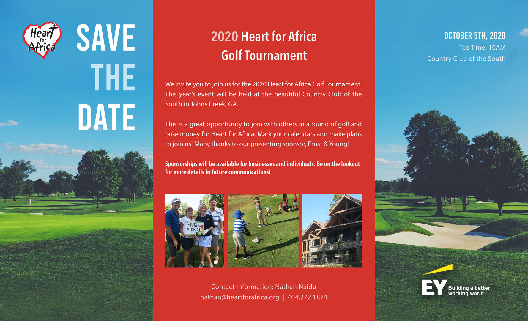 Heart For Africa Golf Tournament 2020, Johns Creek, Georgia, United States
