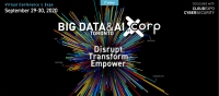 Big Data and AI Toronto - Virtual Exhibition and Conference - September 29-30