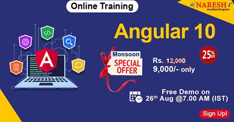 Angular 10 Online Training, Eyre Peninsula, New South Wales, Australia