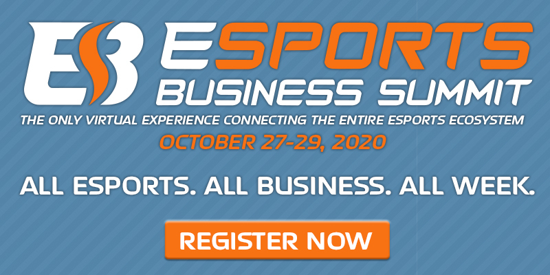 Esports Business Summit 2020, Virtual Event, United States