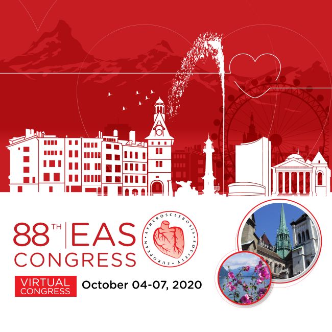 EAS 2020 Virtual Congress, 88th Congress of the European Atherosclerosis Society, Online, Switzerland