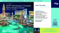 10th Annual UCSF Techniques in Complex Spine Surgery Program