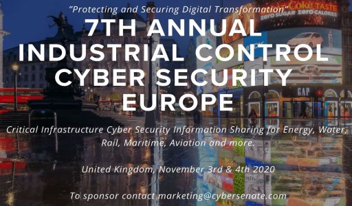Industrial Control Cyber Security Europe, 7th annual Conference with Cyber Senate, Online, United Kingdom