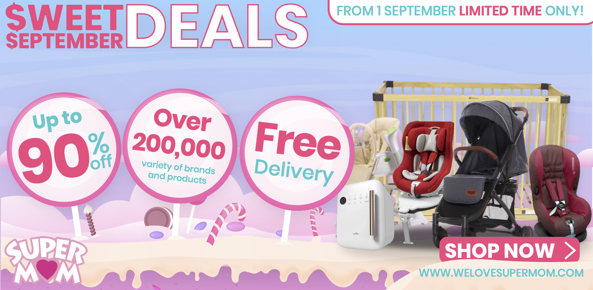 Supermom Post 9.9 Sales - FIVE DAYS ONLY, Singapore, Central, Singapore
