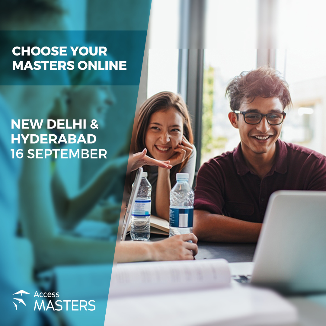 The world of Master’s degree opportunities at your doorstep on 16th of September in New Delhi & Hyderabad, New Delhi, Delhi, India