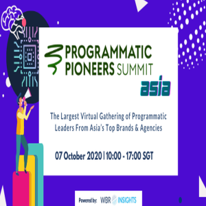 Programmatic Pioneers APAC Virtual Summit Conference in October 2020, Central, Singapore