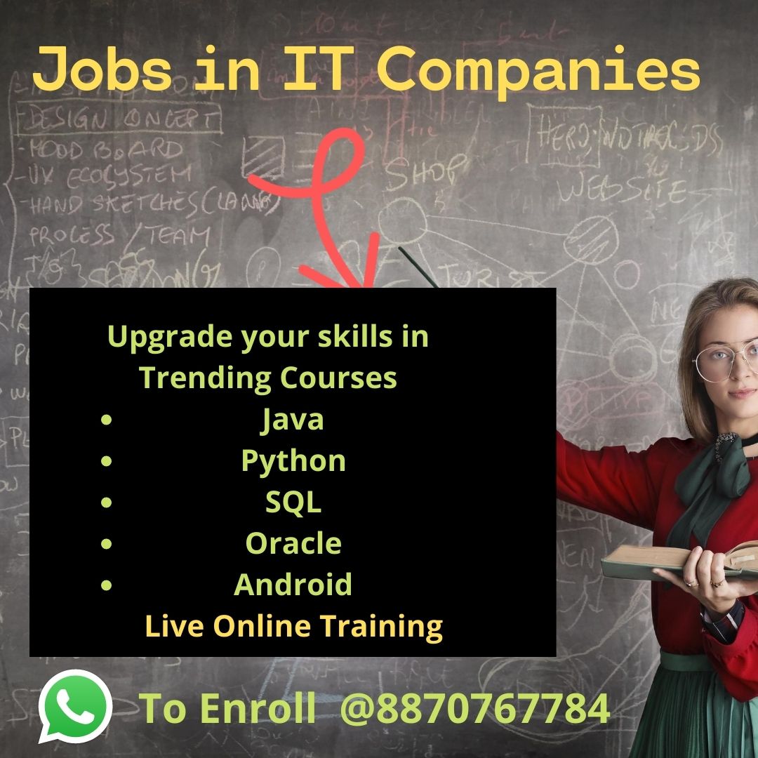 Online Class for IT Freshers, Chennai, Tamil Nadu, India