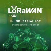 Webinar on "LoRaWAN® in Industrial IoT"