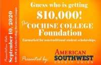 Cochise College $10,000 Donation Check Presentation