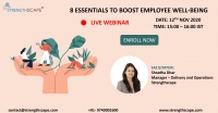 [Free Webinar] 8 Essentials to Boost Employee Well-being