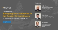Webinar: Managing Your Arbitration In The Current Circumstances