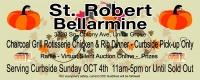 St. Robert Bellarmine Virtual Fall Festival and Curbside Rotisserie Chicken and BBQ Dinner