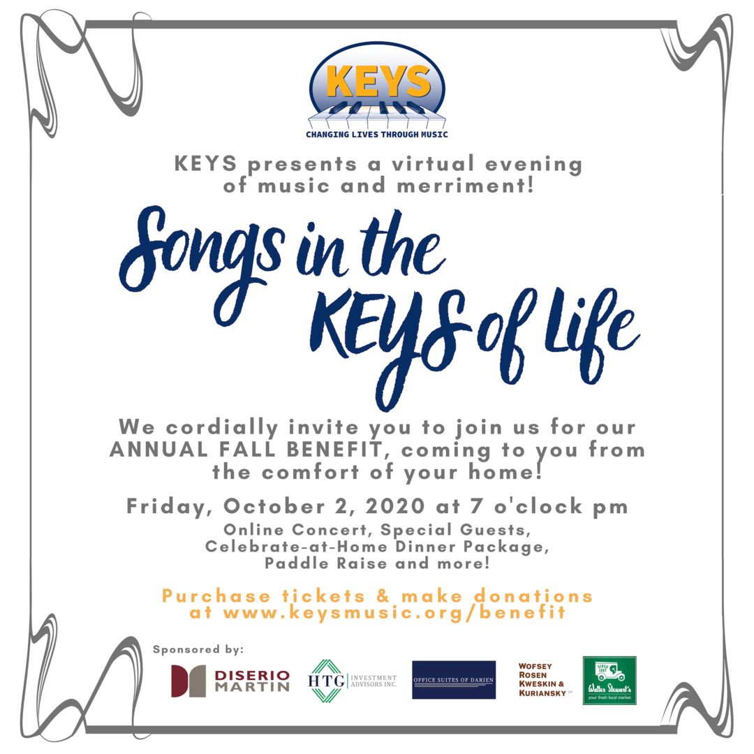 Join KEYS on OCT. 2nd to Help Keep the Music Playing, Online Event, United States