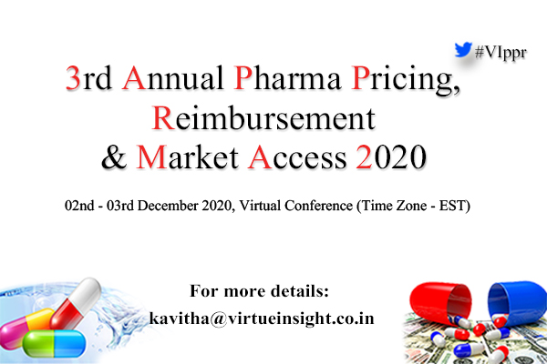 3rd Annual Pharma Pricing, Reimbursement & Market Access 2020 (Virtual Conference), Boston, Massachusetts, United States