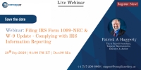Filing IRS Form 1099-NEC & W-9 Update - Complying with IRS Information Reporting