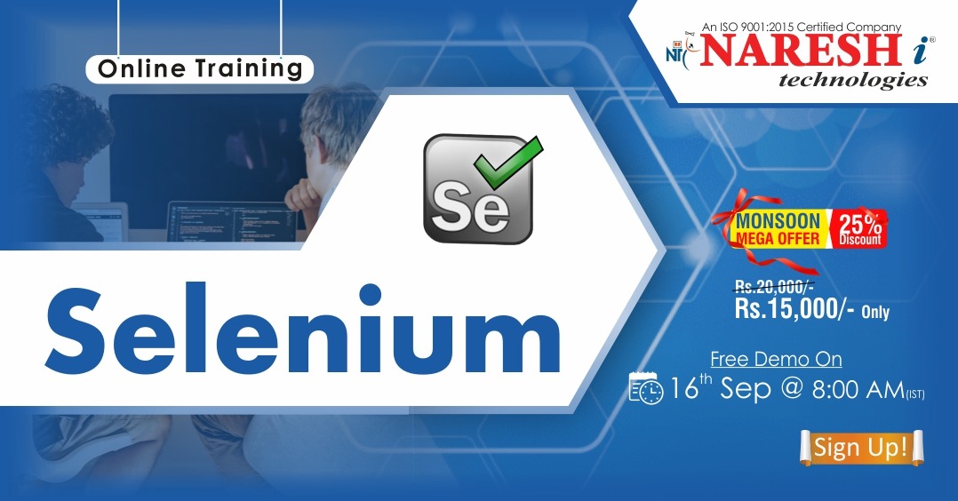 Selenium Online Training, Hyderabad, Telangana, India