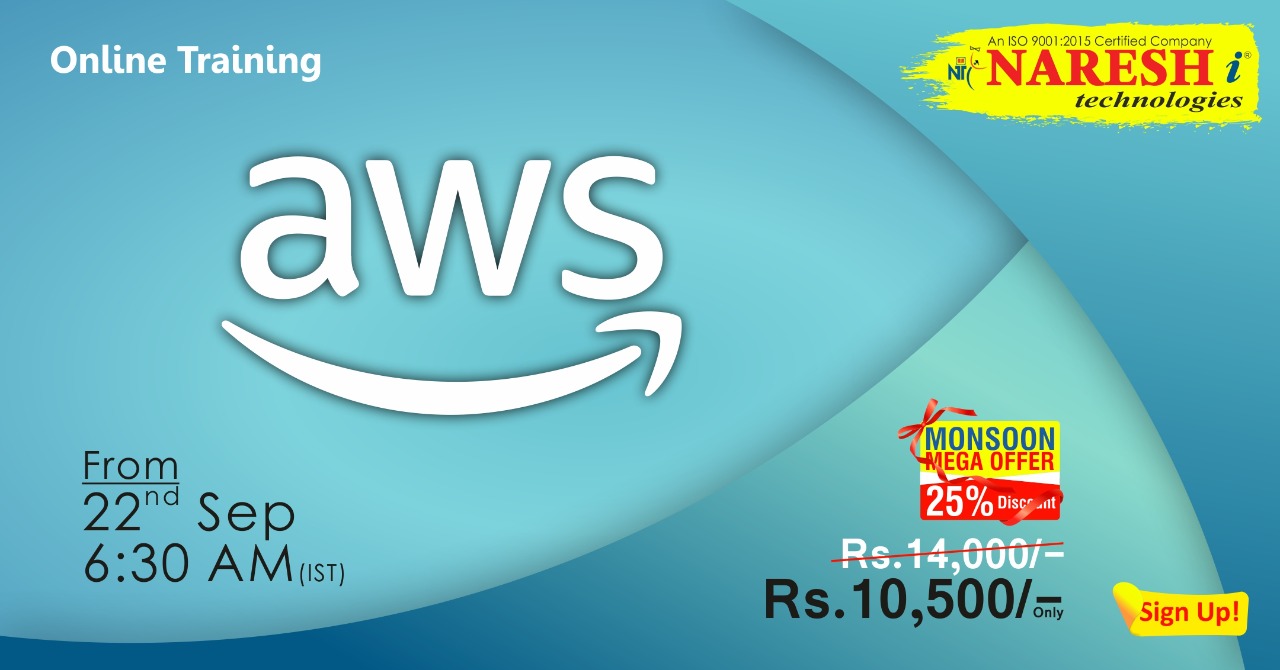 AWS Online Training Demo on 22nd September @ 06.30 AM (IST) By Real-Time Expert., Hyderabad, Telangana, India