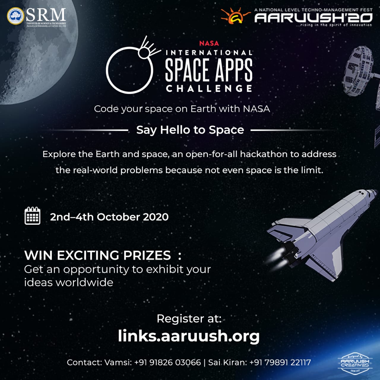 NASA International Space Apps Challenge, Bangalore, Karnataka, India
