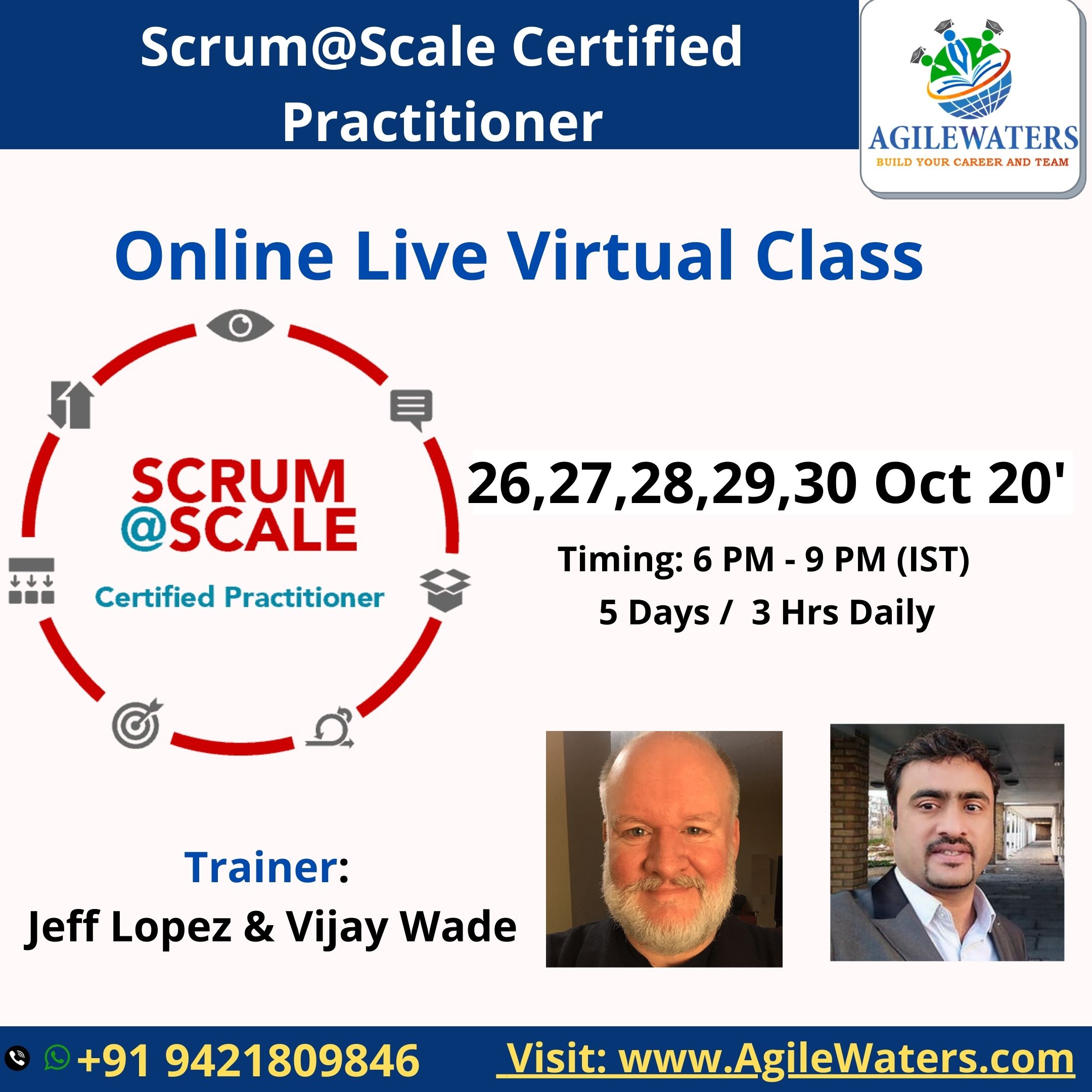 Scrum@Scale Certified Practitioner- Online Training, Pune, Maharashtra, India