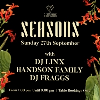 Seasons with Handson Family, DJ Fraggs and DJ Linx at The CLF Art Lounge and Roof Garden.