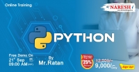 Python Online Training Demo on 21st September @ 9.00 AM (IST) By Mr.Ratan