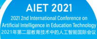 2021 2nd International Conference on Artificial Intelligence in Education Technology (AIET 2021)
