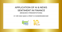 Application of AI & News Sentiment in Finance [Research Presentations]