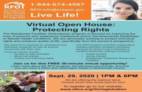 Virtual Open House: Protecting Rights, Portland, Oregon, United States