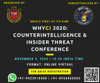WhyCI 2020: Counterintelligence & Insider Threat Conference