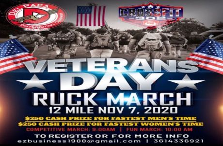 Veterans Day Ruck March, Victoria, Texas, United States
