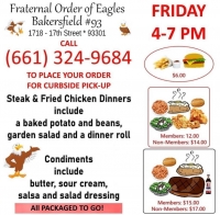 Friday Night Dinner at the Eagles