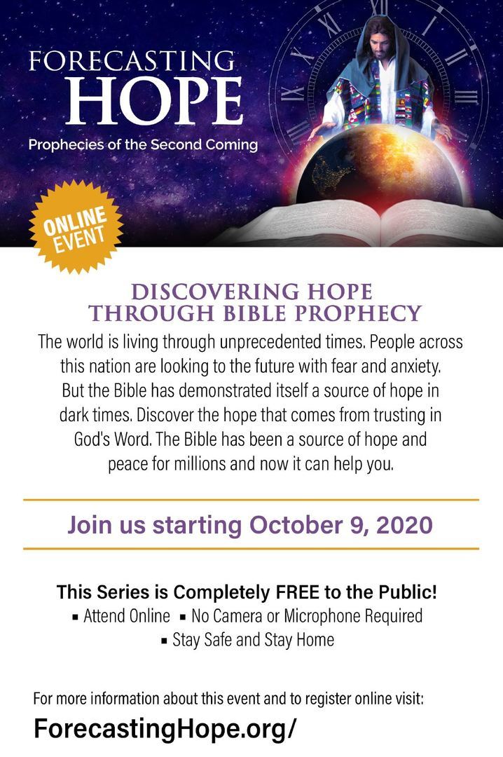 FORECASTING HOPE - Online seminar, Online Event, United States
