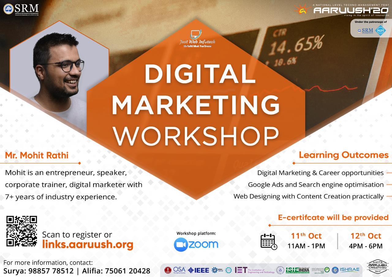 Digital Marketing Workshop, Chennai, Tamil Nadu, India