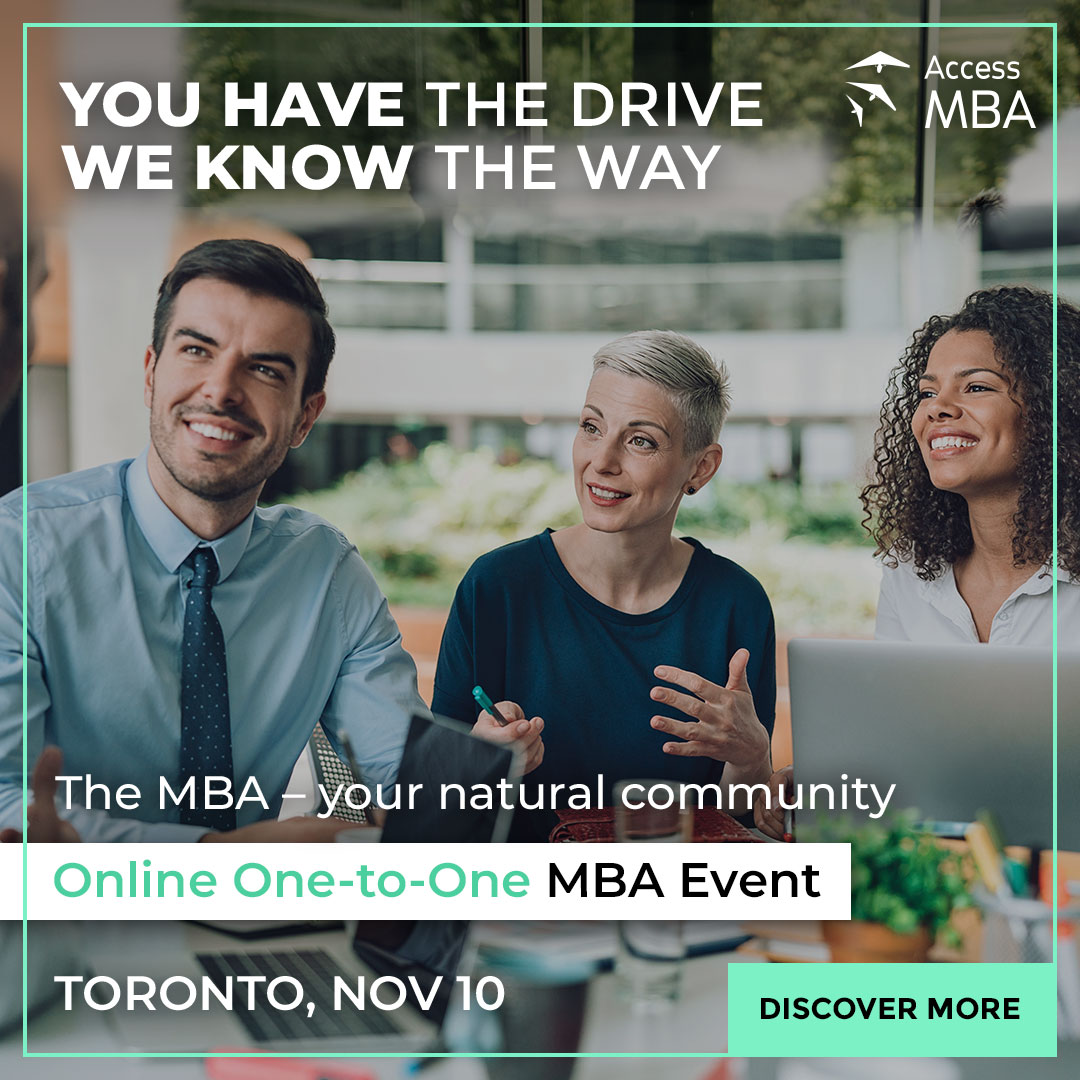 Go online and meet top MBA programs from around the world, Toronto, Ontario, Canada