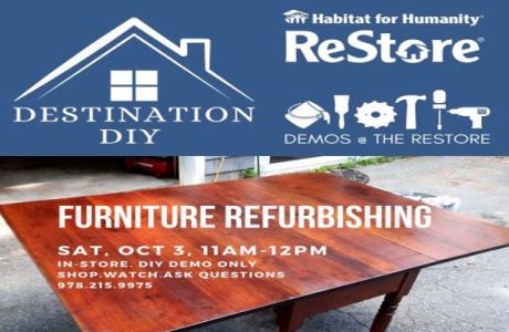 Destination DIY: Furniture Refurbishing Demo, Billerica, Massachusetts, United States