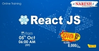 React JS Online Training Demo on 5th October @ 6.00 AM (IST) By Real-Time Expert.