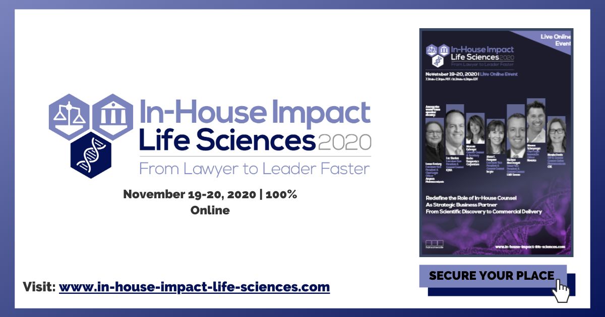 In-House Impact: Life Sciences 2020 - Virtual Event, Online, United States