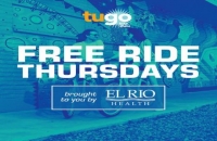 Free Ride Thursdays brought to you by El Rio Health