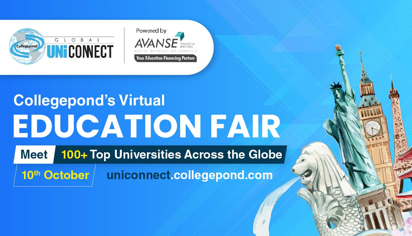 Collegepond UniConnect Virtual Fair - Meet 100+ Top Universities from USA, UK, Canada, New Zealand & Many More Countries, Mumbai, Maharashtra, India