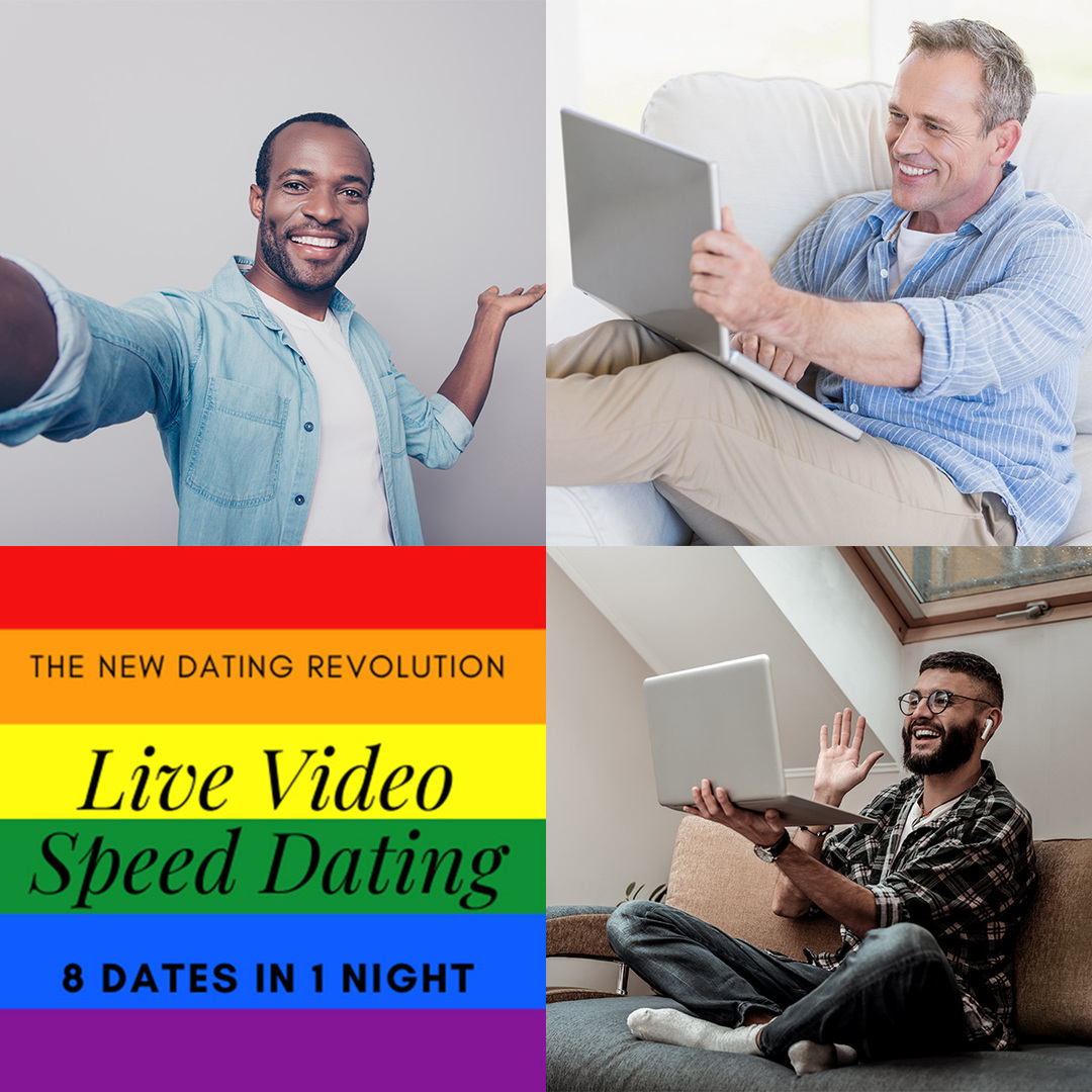 Live-Matched Virtual Gay Speed Dating - NYC 10/13, Online Event, United States