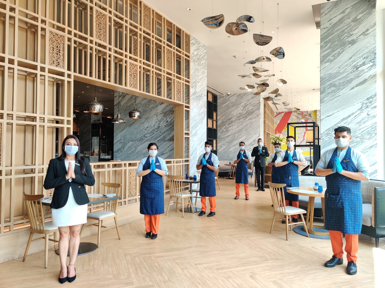 Lake View Cafe Reopens at the Renaissance Mumbai, Mumbai, Maharashtra, India