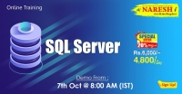 SQL Server Online Training Demo on 7th October @ 08.00 AM (IST) By Real-Time Expert.