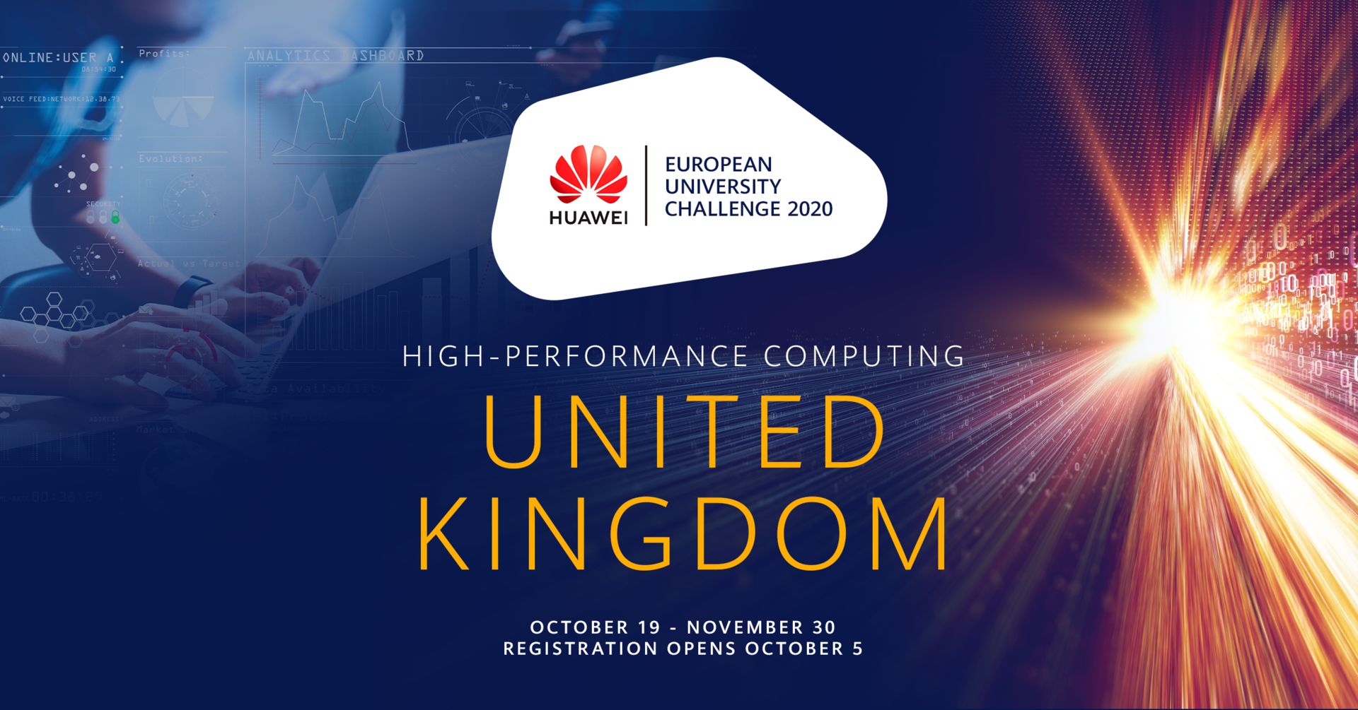 Huawei European University Challenge 2020 United Kingdom, Online, United Kingdom