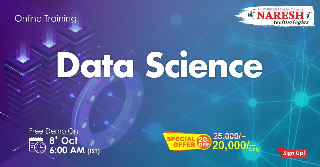 Data Science Online Training Demo on 8th October @ 6.00 AM (IST) By Real-Time Expert., Hyderabad, Andhra Pradesh, India