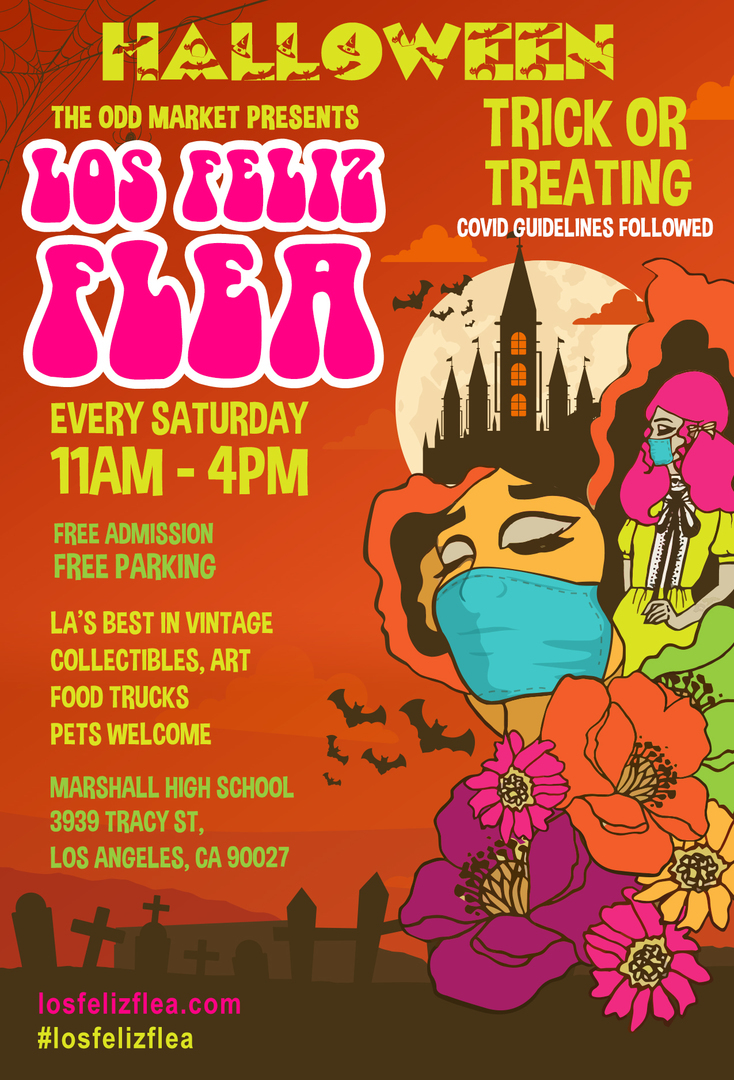 Los Feliz Flea Halloween Special, Los Angeles, California, United States